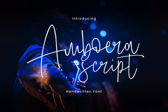 Amboera Script: Where Modern Typography Meets Handwritten Charm