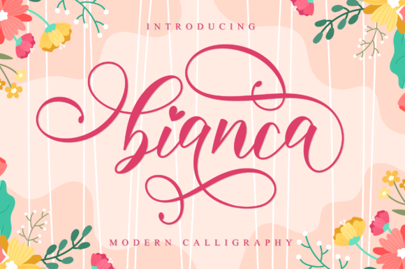 Bianca Script: The Modern Elegance Your Designs Deserve
