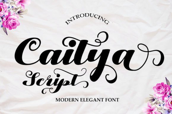 Caitya Script: The Bold Handwritten Font for Modern Creators