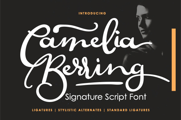 Camelia Berring Script: A Human Touch for Modern Design
