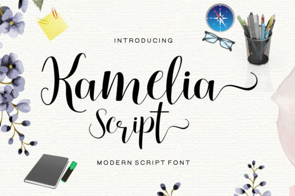 Exploring Kamelia Script: A Modern Font for Elegant Designs