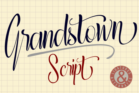 Grandstown Script: A Modern Calligraphic Font for Your Projects