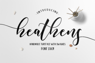 Heathens Script: A Dance of Modern Calligraphy and Edge