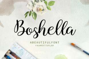 Introducing Boshella Script: A Modern Typeface with Character