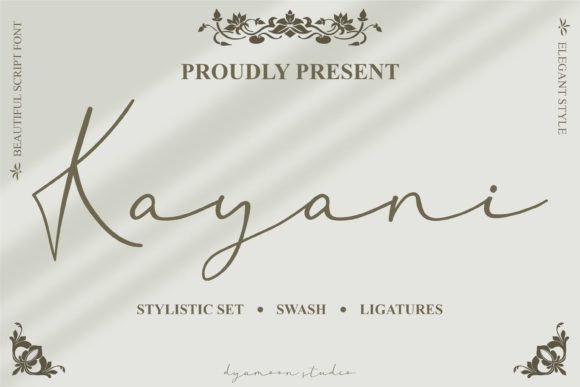 Kayani Script: A Fresh Approach to Modern Handwritten Typography
