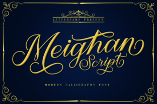 Meighan Script: The Modern Calligraphy Font with Vintage Charm
