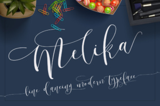 Melika Script: A Modern Copperplate for Effortless Design