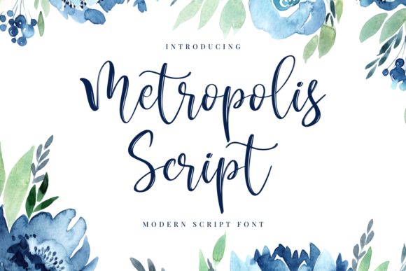 Metropolis Script: The Authentic Handwritten Typeface for Modern Designers