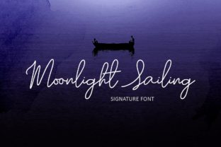 Moonlight Sailing Script: A Natural Choice for Authentic Design