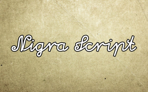 Nigra Script: The Handwritten Font That Brings Your Ideas to Life