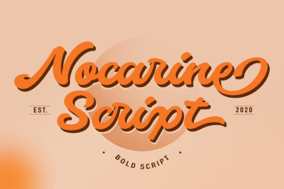 Nocarine Script: An Elegant Touch for Timeless Design