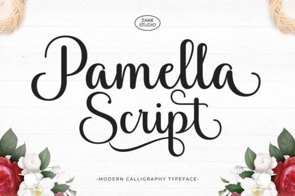 Pamella Script: Your Go-To for Romantic, Elegant & Fun Design