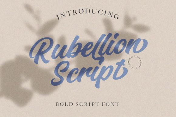 Rubelion Script: Where Classic Elegance Meets Modern Versatility