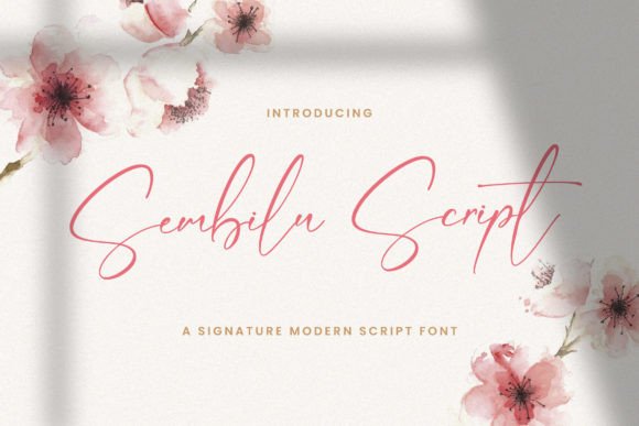 Sembilu Script: Bringing Elegance and Flow to Your Creative Projects