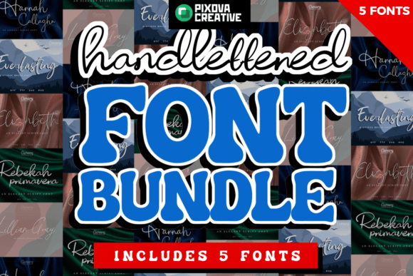 Unlocking Creativity with the Handlettered Script Bundle
