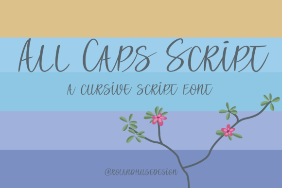 When You Need to Shout with Style: The All Caps Script Solution